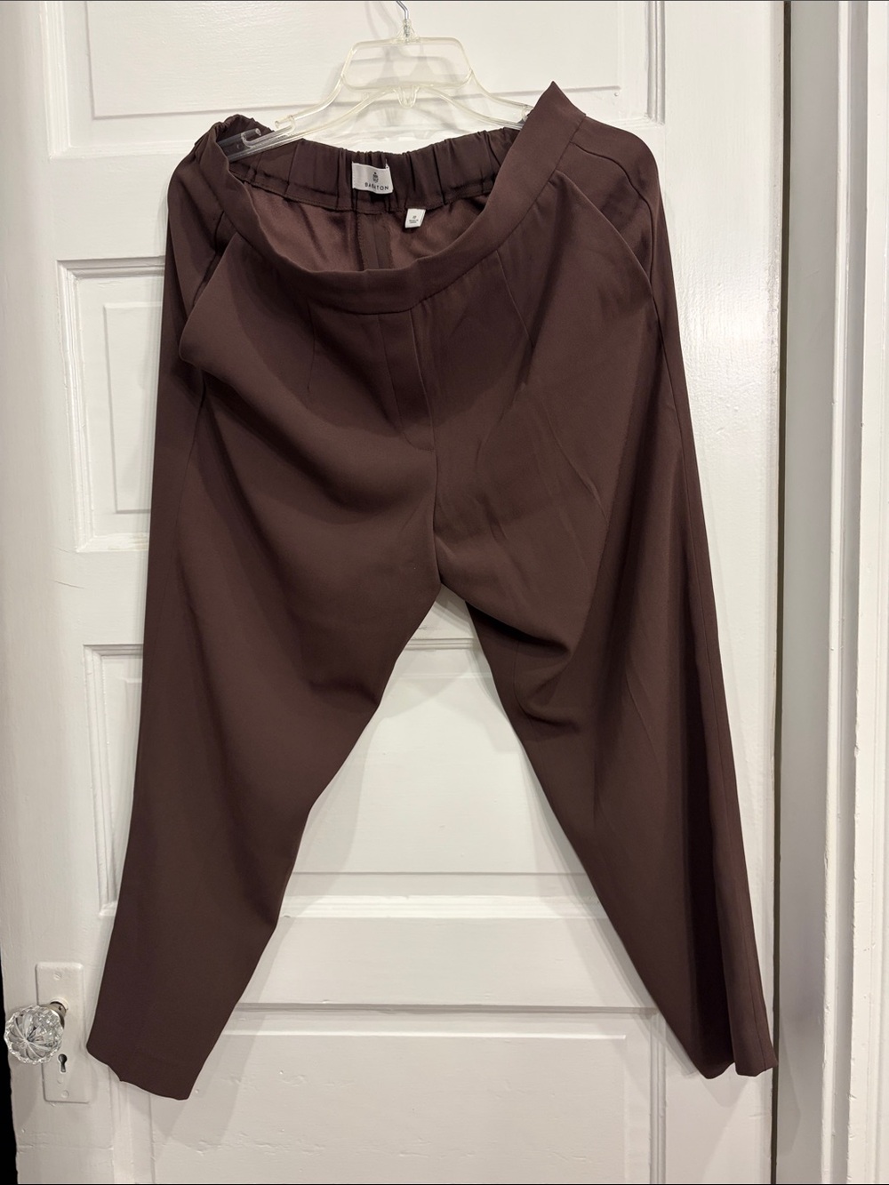 Babton Brown Relaxed Trousers